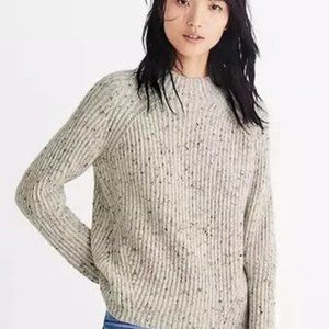 Madewell Northfield Mockneck Sweater - Donegal Small
